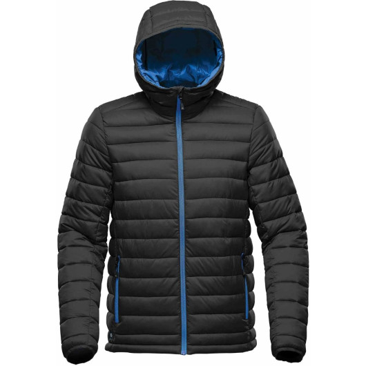 Stormtech Mens Thermal Puffer Jackets Black Azure Blue